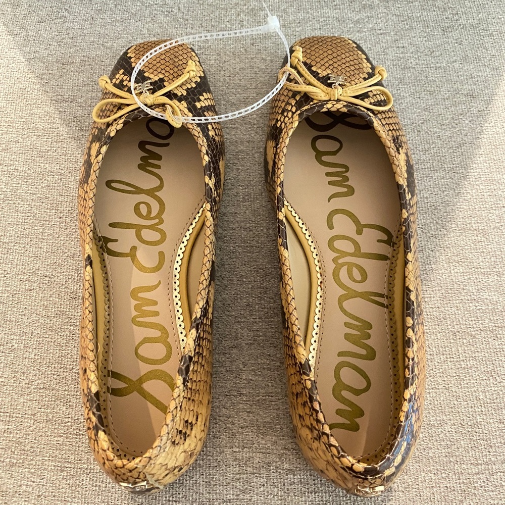 Sam Edelman Jillie Snake Ballet Flat Size 6.5M